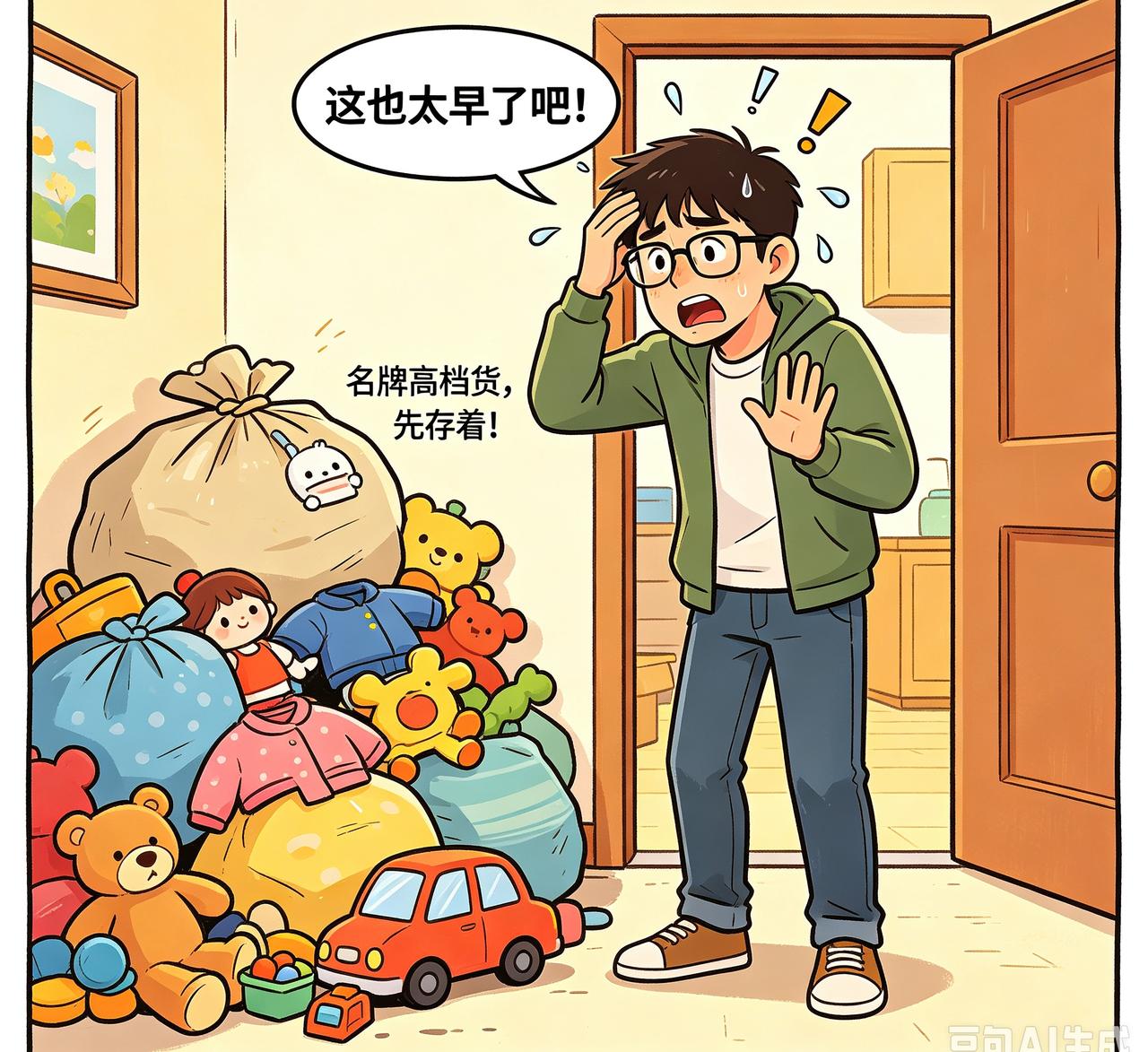 船上人不急岸上人急！晚辈还没谈恋爱，长辈提前备好孙辈用品

今天听朋友聊了件特别