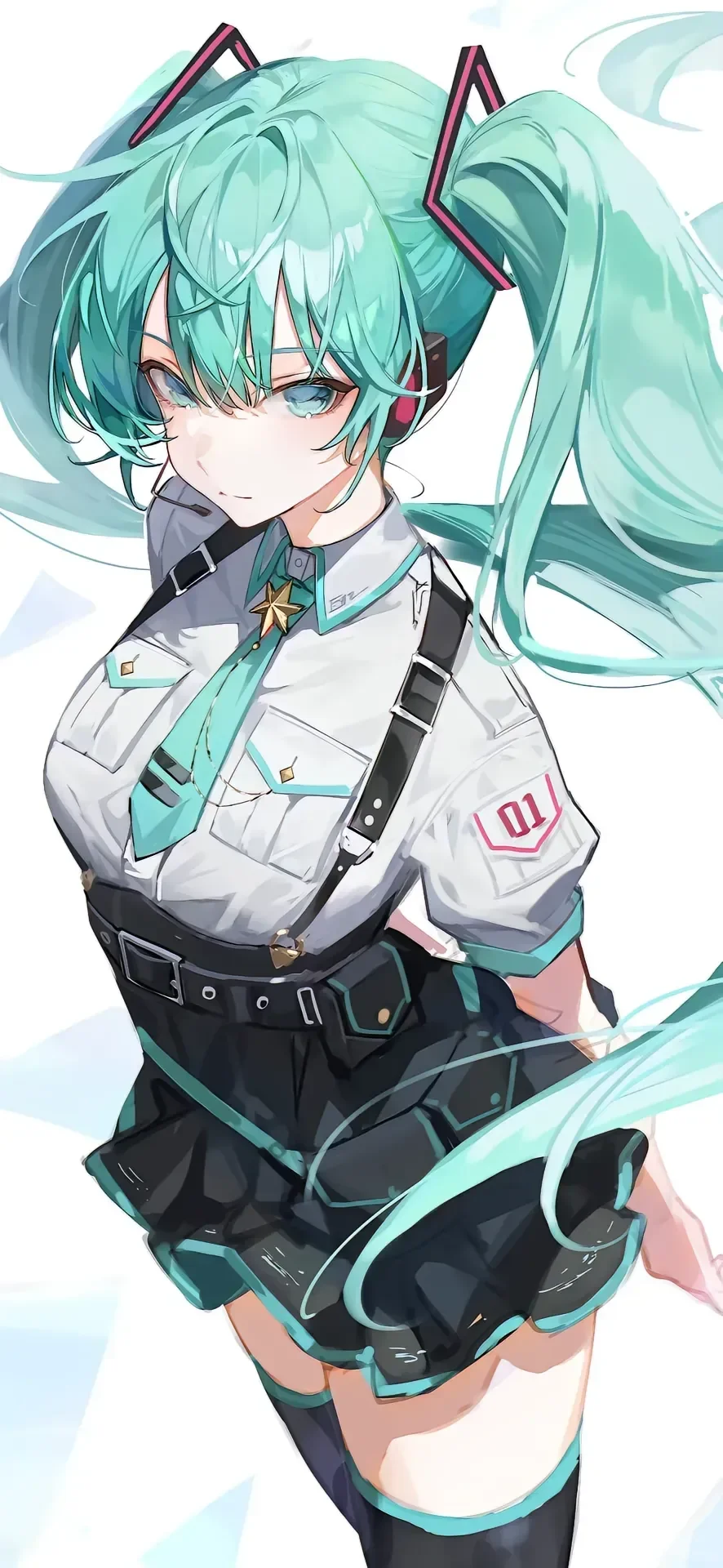 初音甘雨火神三月七壁纸