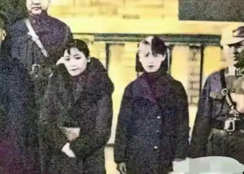 1946年，傅作义妻子刘芸生的留影，这年她36岁，留着干练的短发 