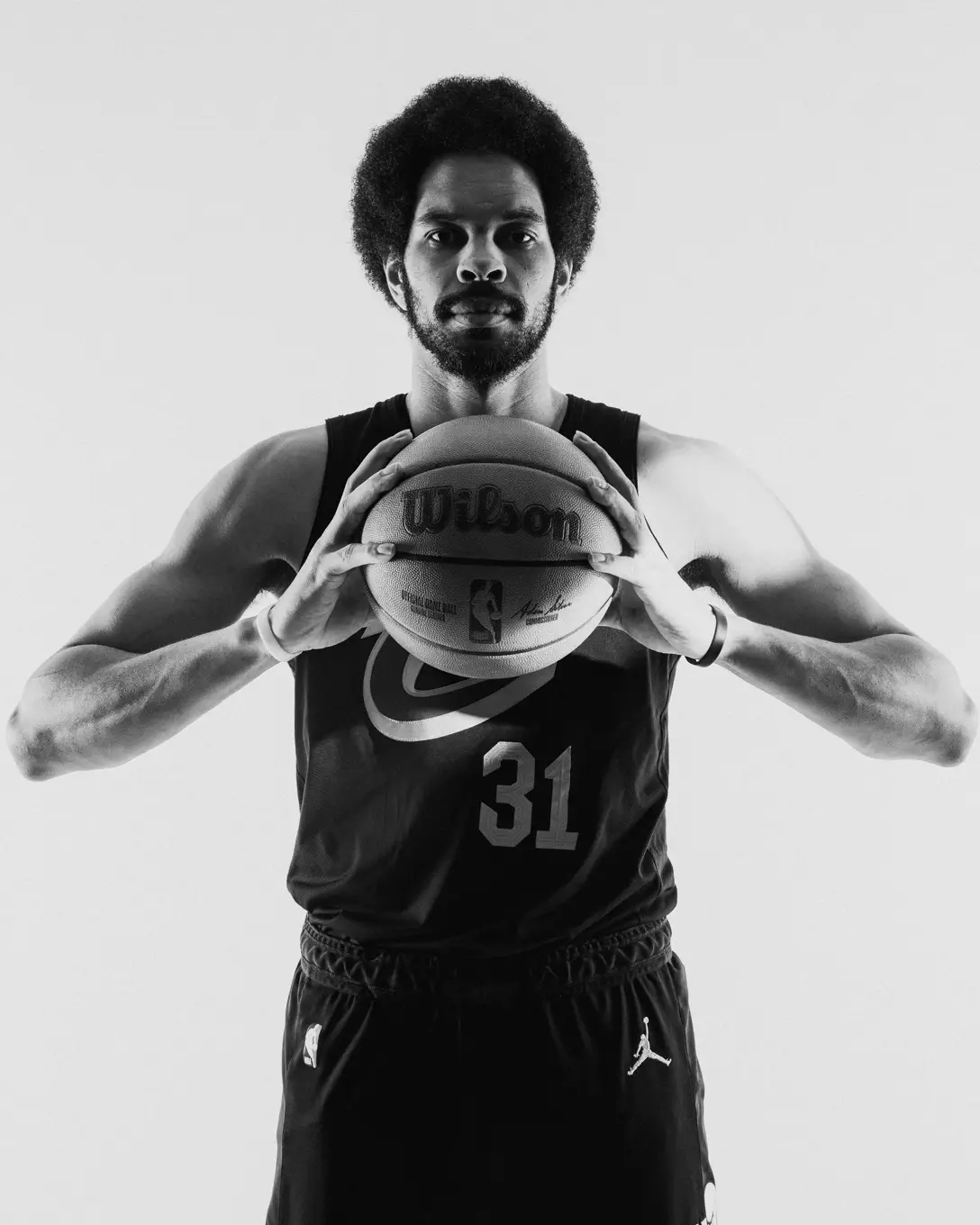 内线定海神针爆炸头阿伦💥克利夫兰骑士骑士nba