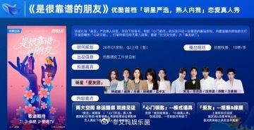 内娱明星助攻好友恋爱 看到拟邀名单惊到了，综艺里明星帮忙牵红线，这要是真撮合成了