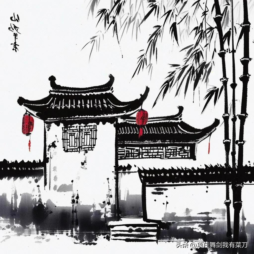 古宅戒贪
有位身居要职的官吏，性情极为贪得无厌。一日傍晚，他偶经一座历史悠久的府