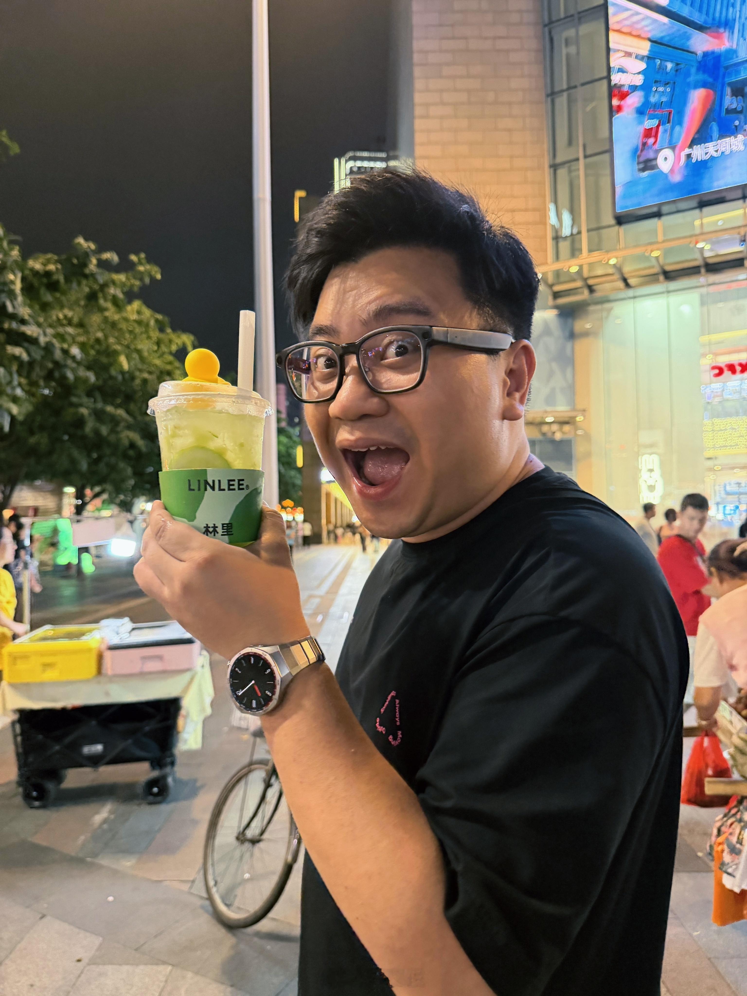 爽喝白葡萄！ 
