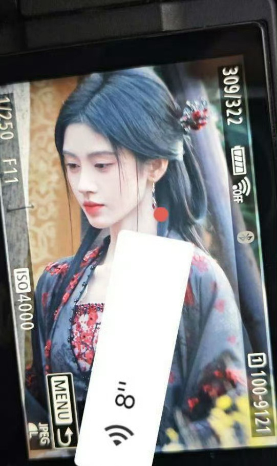鞠婧祎月鳞绮纪黑衣古装路透  鞠婧祎黑衣古装路透  鞠婧祎月鳞绮纪黑衣古装路透，