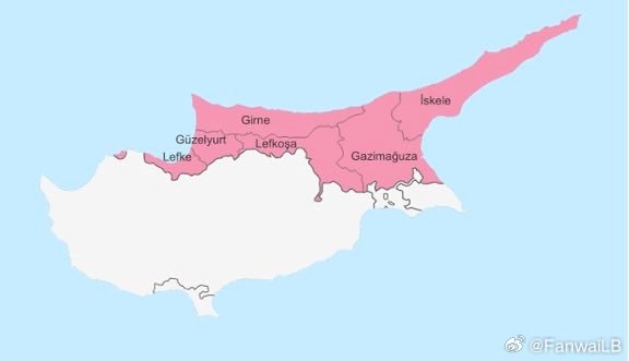 安卡拉和希腊都宣布派兵到塞浦路斯，防守Shahed。安卡拉派的是6架f16，而希