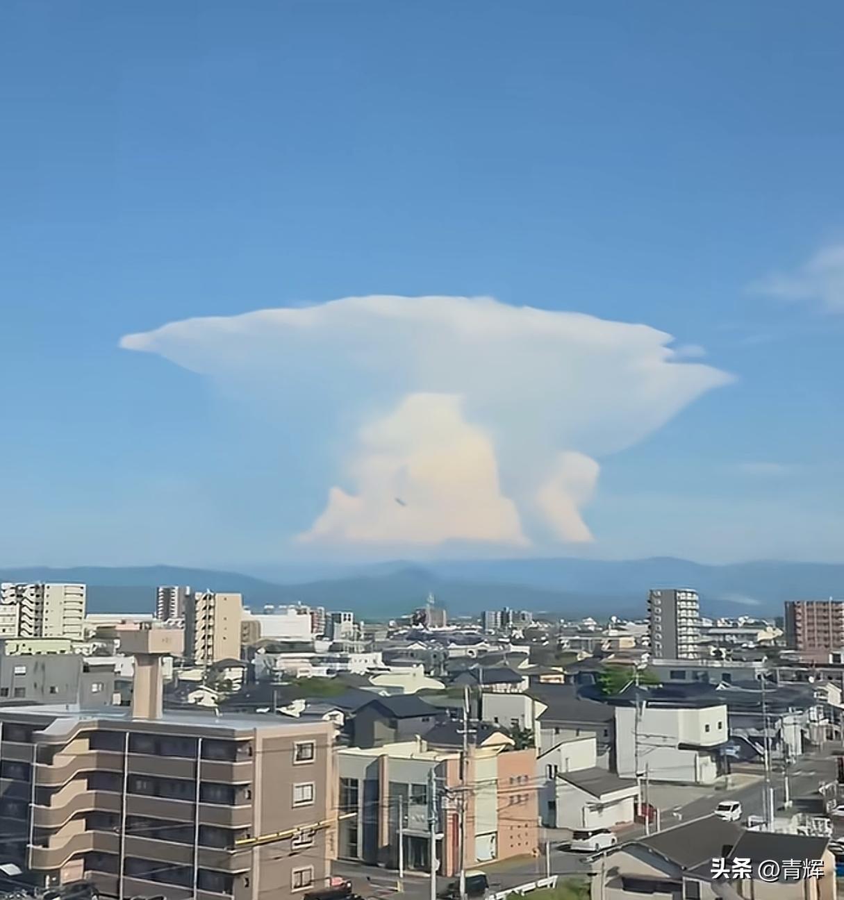 日本到底在干什么？7.1级地震后巨大的蘑菇云腾空而起
日本熊本号的这次地震已经确