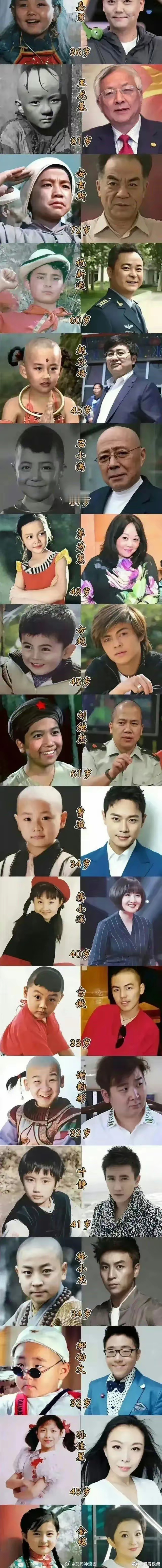 童星长大以后