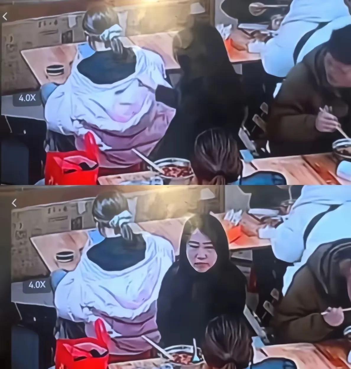 破案了！真的太让人无语了！
原本以为对面坐着的是她朋友，没想到竟然是她亲闺女，当