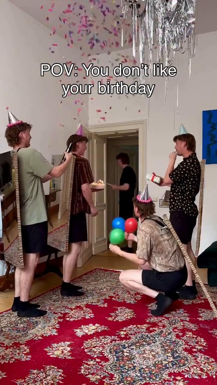 POV：You don't like your birthday。