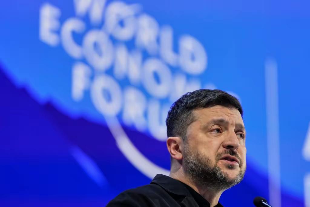 4. 乌总统指责台湾地区援俄 称西方也需反思：泽连斯基在达沃斯批评欧盟无强权领导