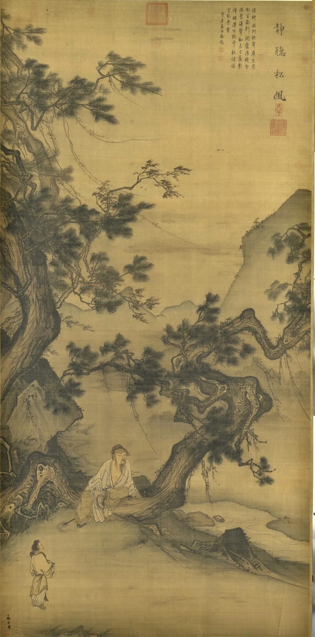 北派山水追求严谨细腻，大写意追求洒脱和自由，两个极端却形成两个独特的艺术表现形式