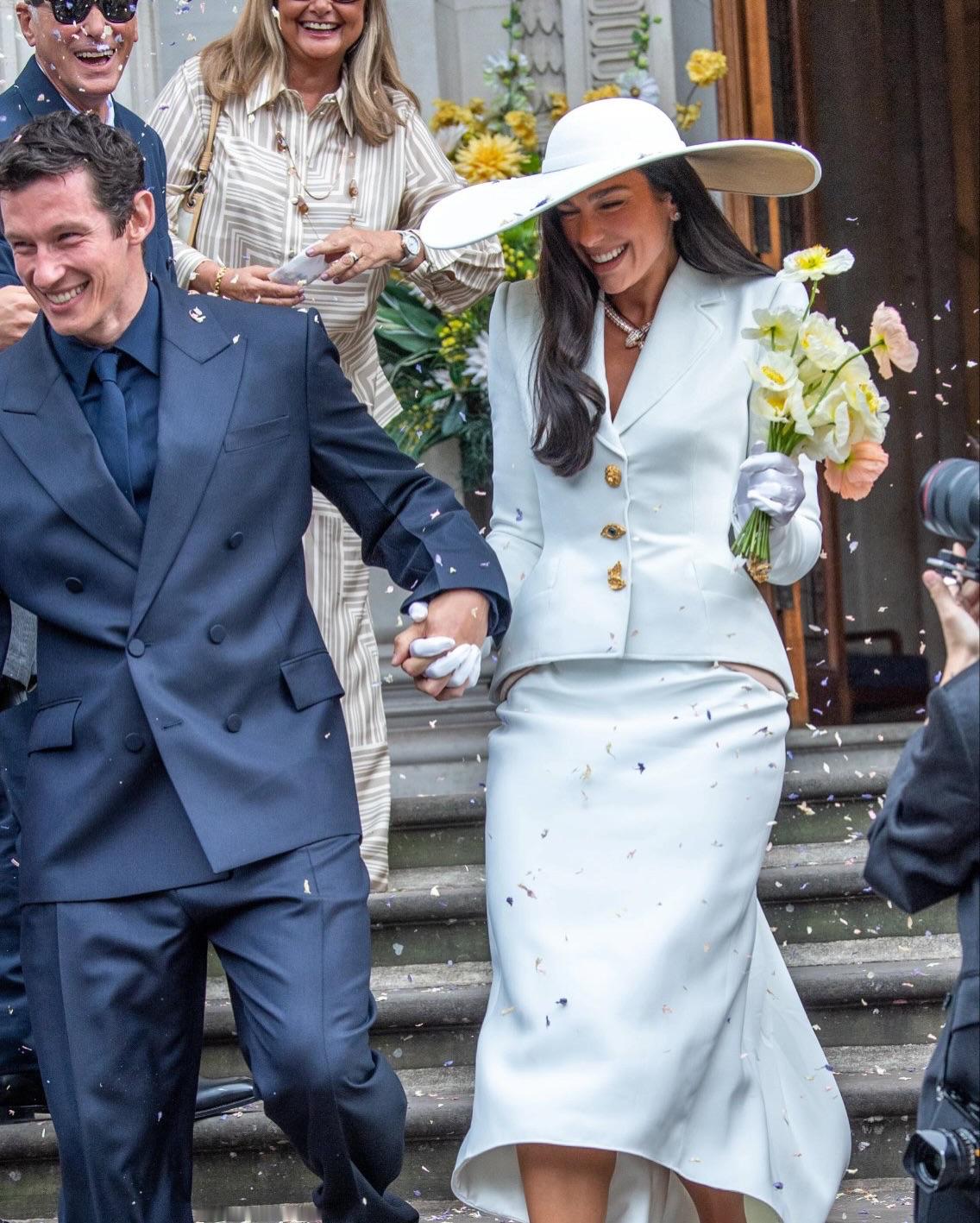 啪姐结婚Dua Lipa与卡勒姆·特纳正式完婚！两人近日现身英国伦敦老马里波恩市