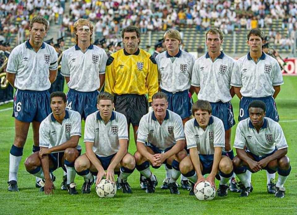 90’世界杯英格兰队，都认识吧？dear football ​​​