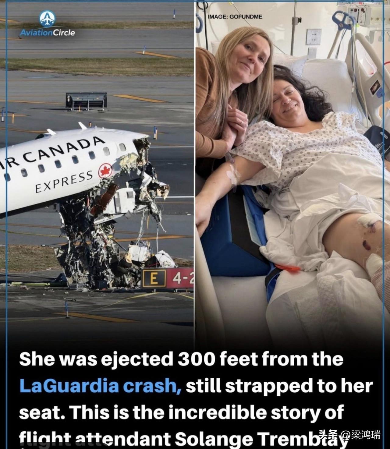 加航空乘人员最新情况……

当加拿大航空快运 8646 号航班在拉瓜迪亚机场 4