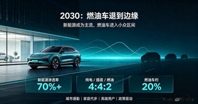 2030年燃油车只剩两成？我身边卖车的朋友已经开始慌了