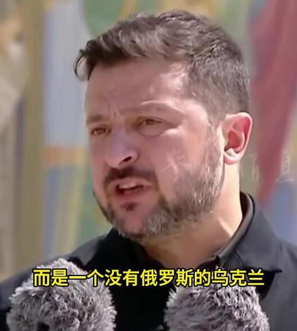 泽连斯基这次总算说出了一句有水平、有分量的话。
 
就在7月15日乌克兰国家日的