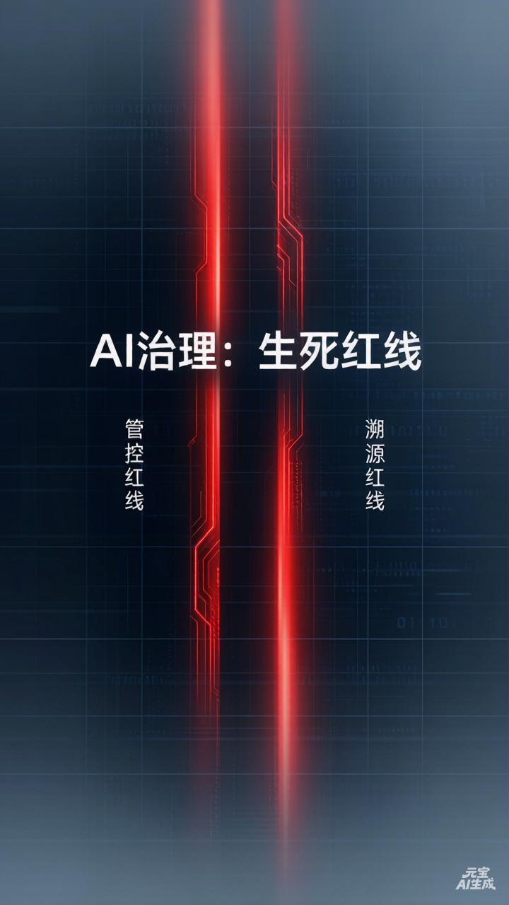 2条AI生死红线！探寻智能新秩序，人机共生才有未来
 
科技从无肆意生长的自由，