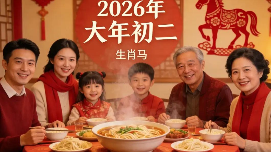 明天就是大年初二啦，这可是年味最浓最暖的一天，出嫁女儿要回娘家，也叫“迎婿日”“