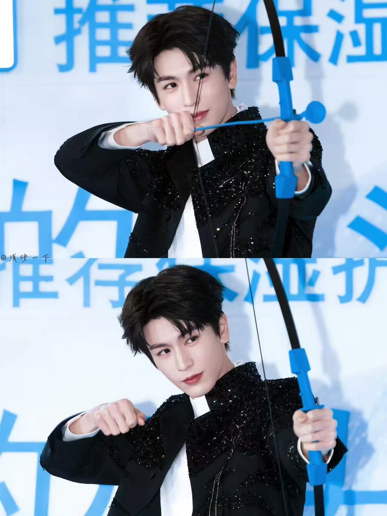 作为纯路人，今天真的有被张凌赫上海痛楼震撼到，整个商场一眼望去都是直接被张凌赫包