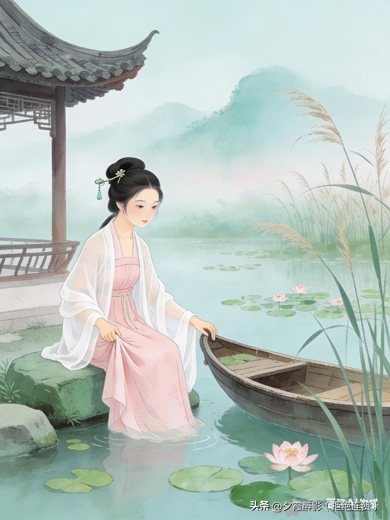 【李清照：宋词里的千古才情，跨越千年的女性力量】
 
宋代“千古第一才女”李清照