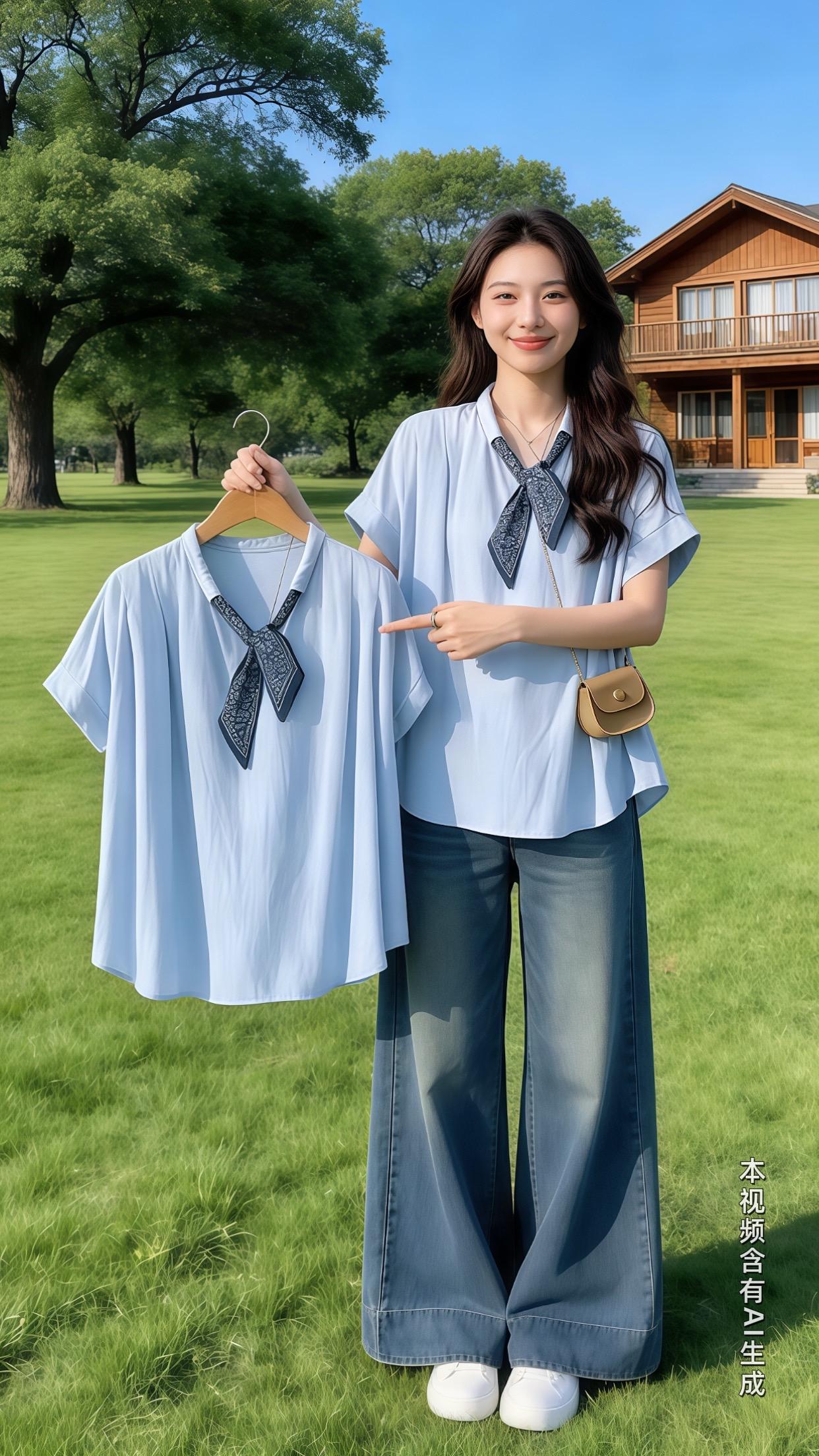 大码女装 松弛是最好的高级感 春夏大杂烩之穿搭小把戏 夏日穿搭显贵技巧...