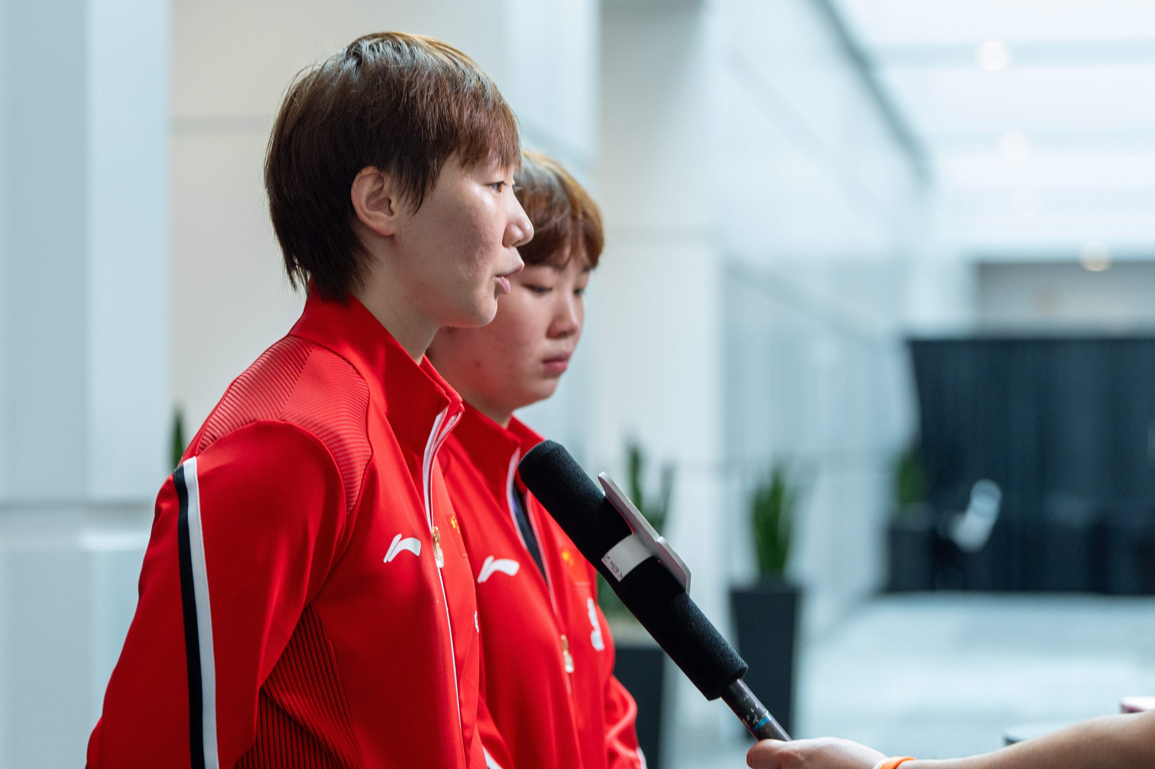 【WTT美国大满贯2026】｜20260704女双决赛 采访区·图片©️中国体育