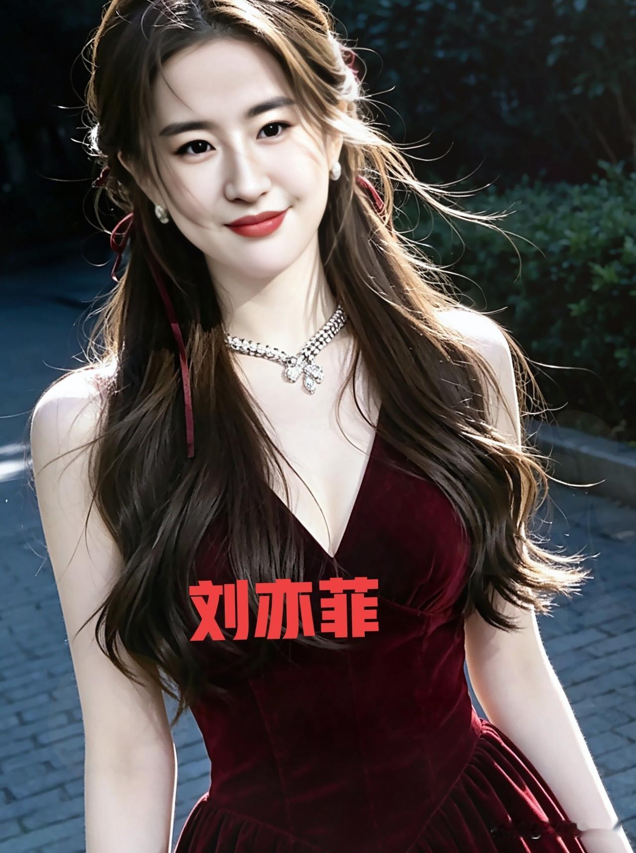 刘亦菲红色造型惊艳绝伦气质优雅让人眼前  女明星 气质女明星