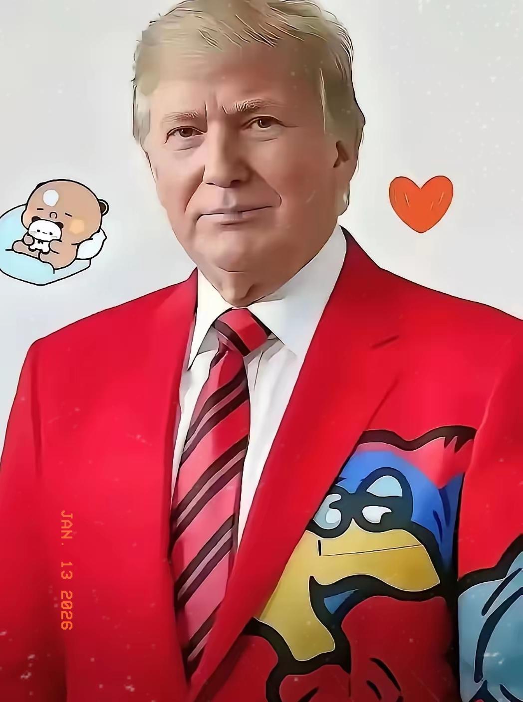 特朗普正式宣布了

当地时间1月12日，美国总统特朗普突然在社交媒体上宣布：任何