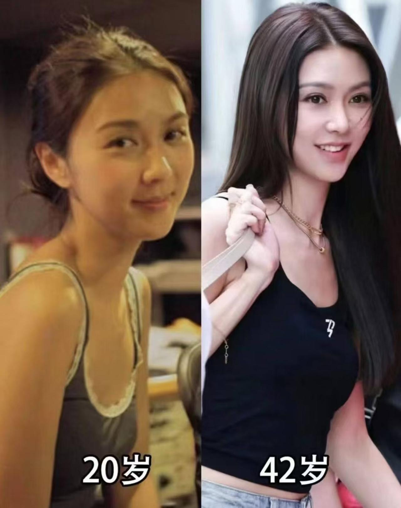 论抗衰的重要性，
年龄对她来说只是个数字！