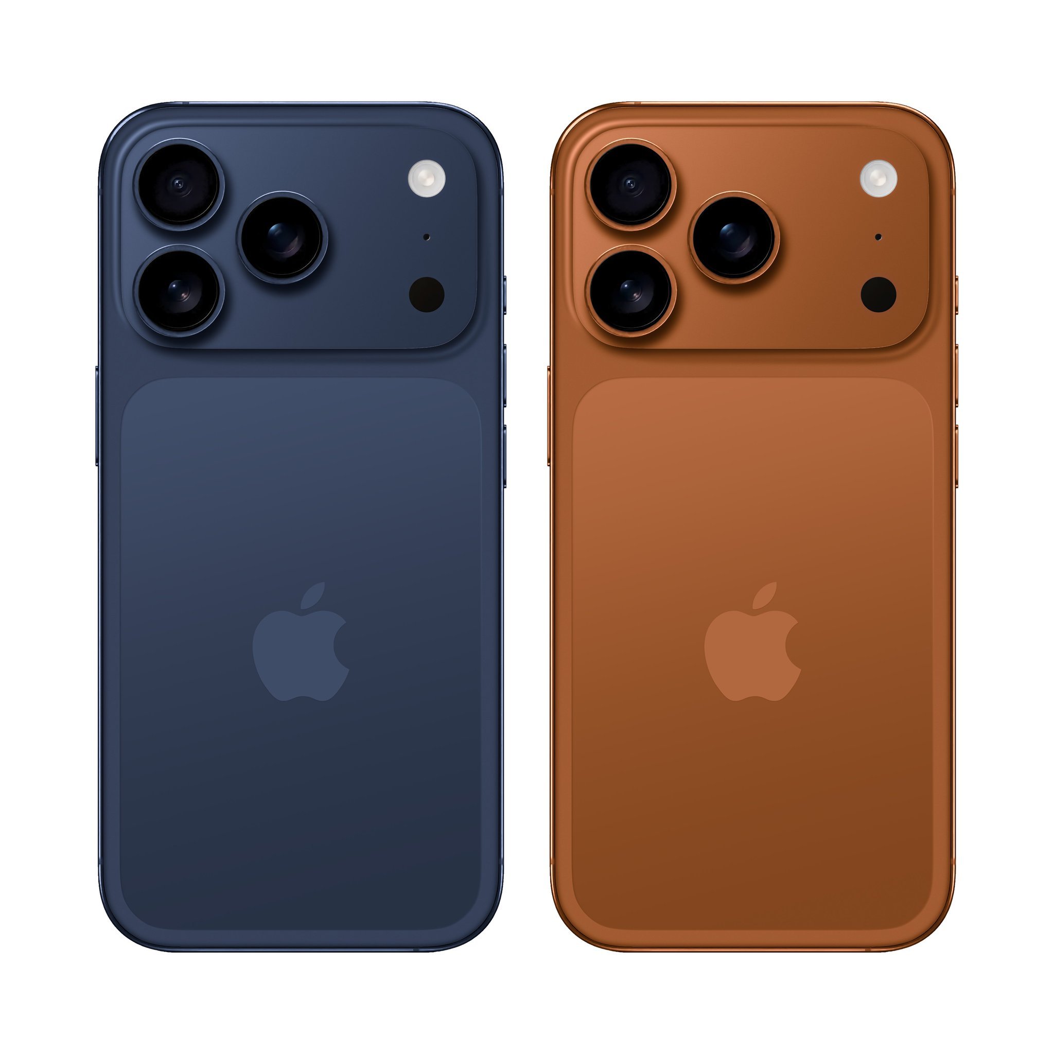 iPhone 17 Pro 深蓝色回归了，还新增了一款橙色，大家觉得好看吗 ？[