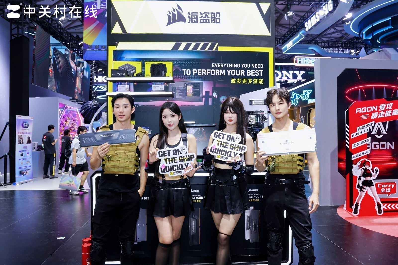 海盗船ChinaJoy 2025热血来袭 爆款内存惊艳登场