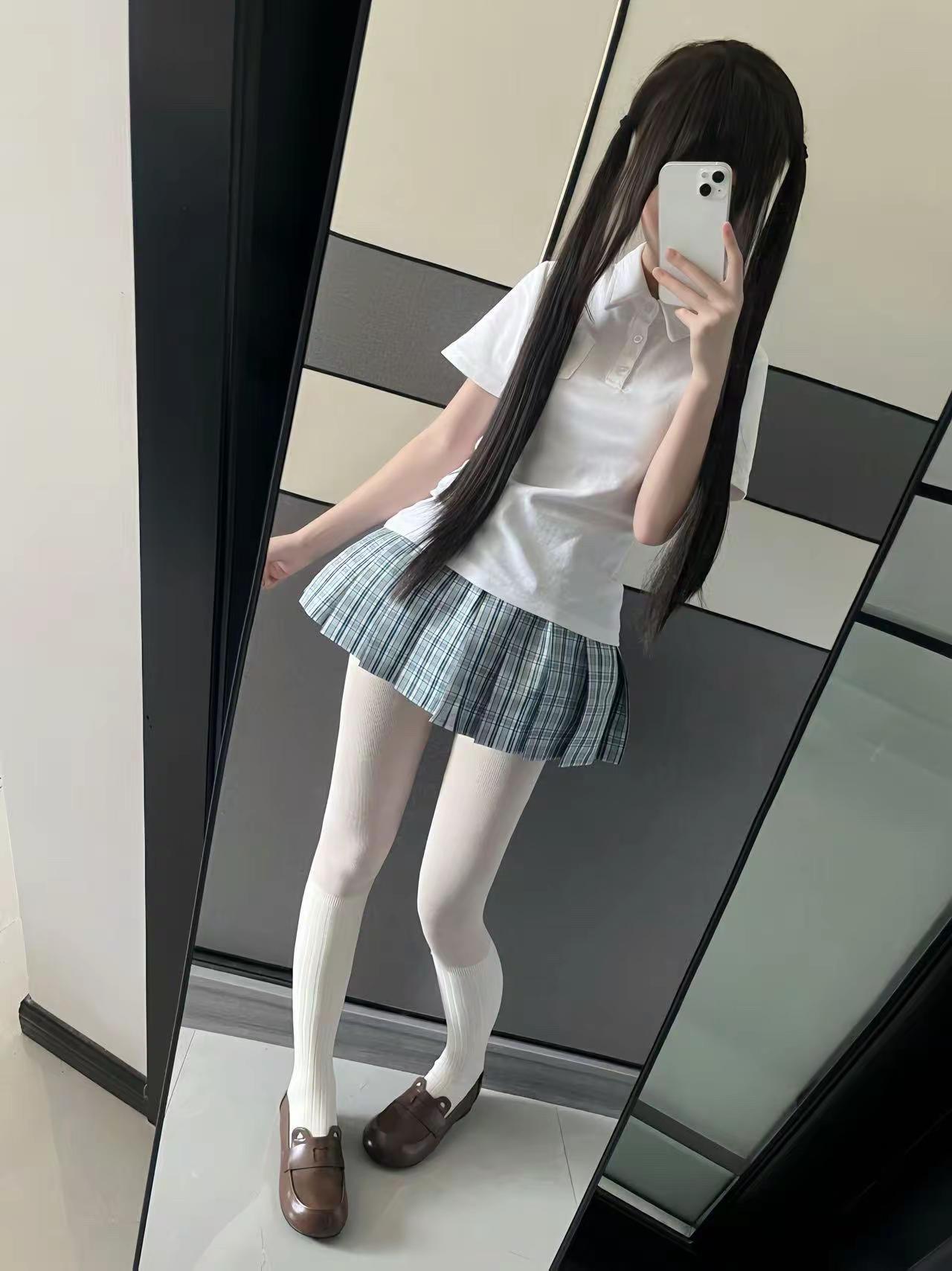 原谅我的小作小闹 我只是想跟你好jk对镜拍 jk