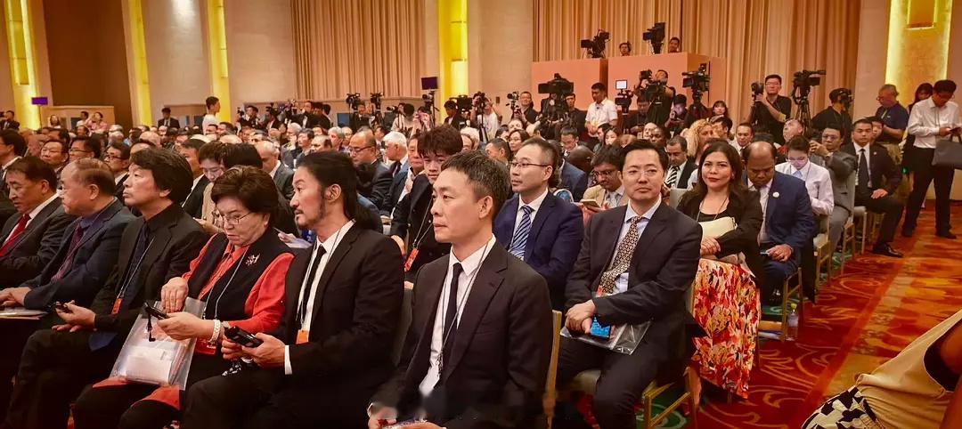 吴京、张译、宋佳、王一博今日参加全球文明会议生图🈶️ ​​​