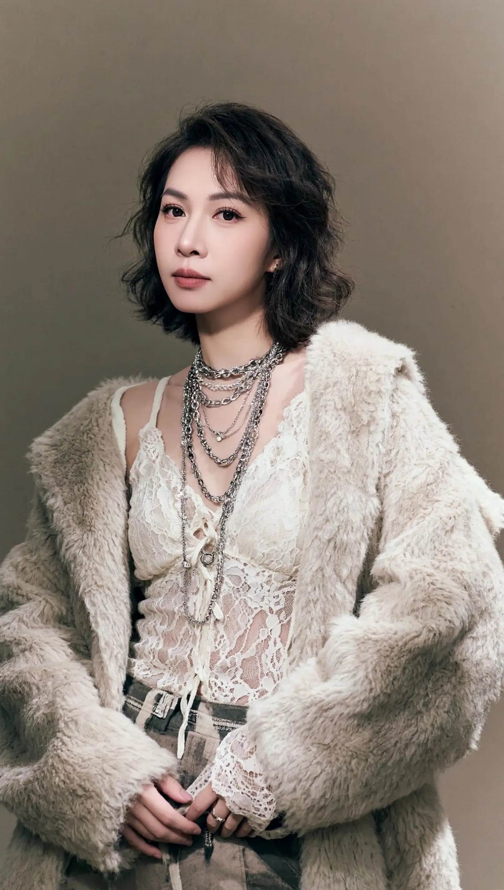 女神皮草穿搭 大女主精致穿搭大赏