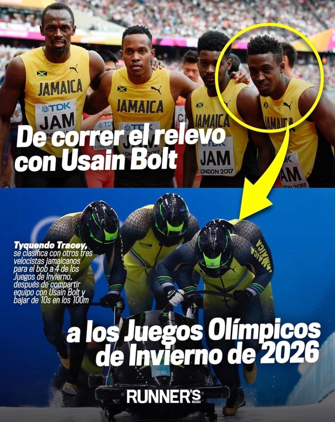 🇯🇲特雷西入选米兰冬奥牙买加雪车队了田径说一哈你不知道的田径故事田径