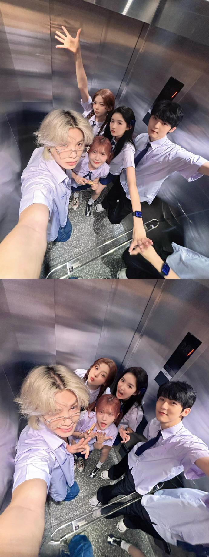 王玉雯最好的朋友  王玉雯最好的朋友，杨超越，黄明昊，赖美云，邱虹凯，感谢自己的
