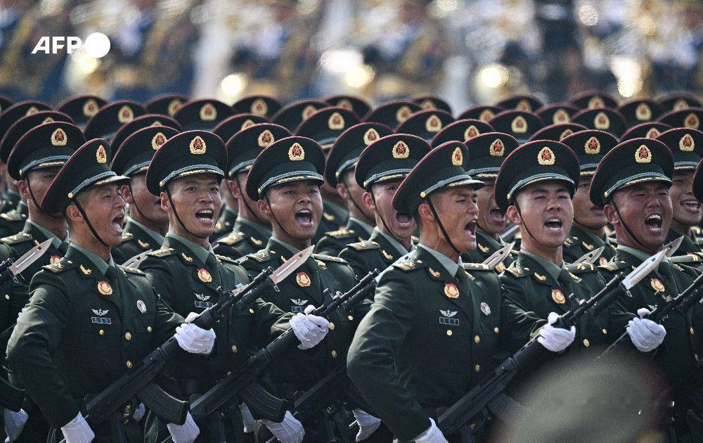 法新社出图 画风怎么这么小清新了[柯基] 九三盛大阅兵热点现场海外新鲜事 ​​​