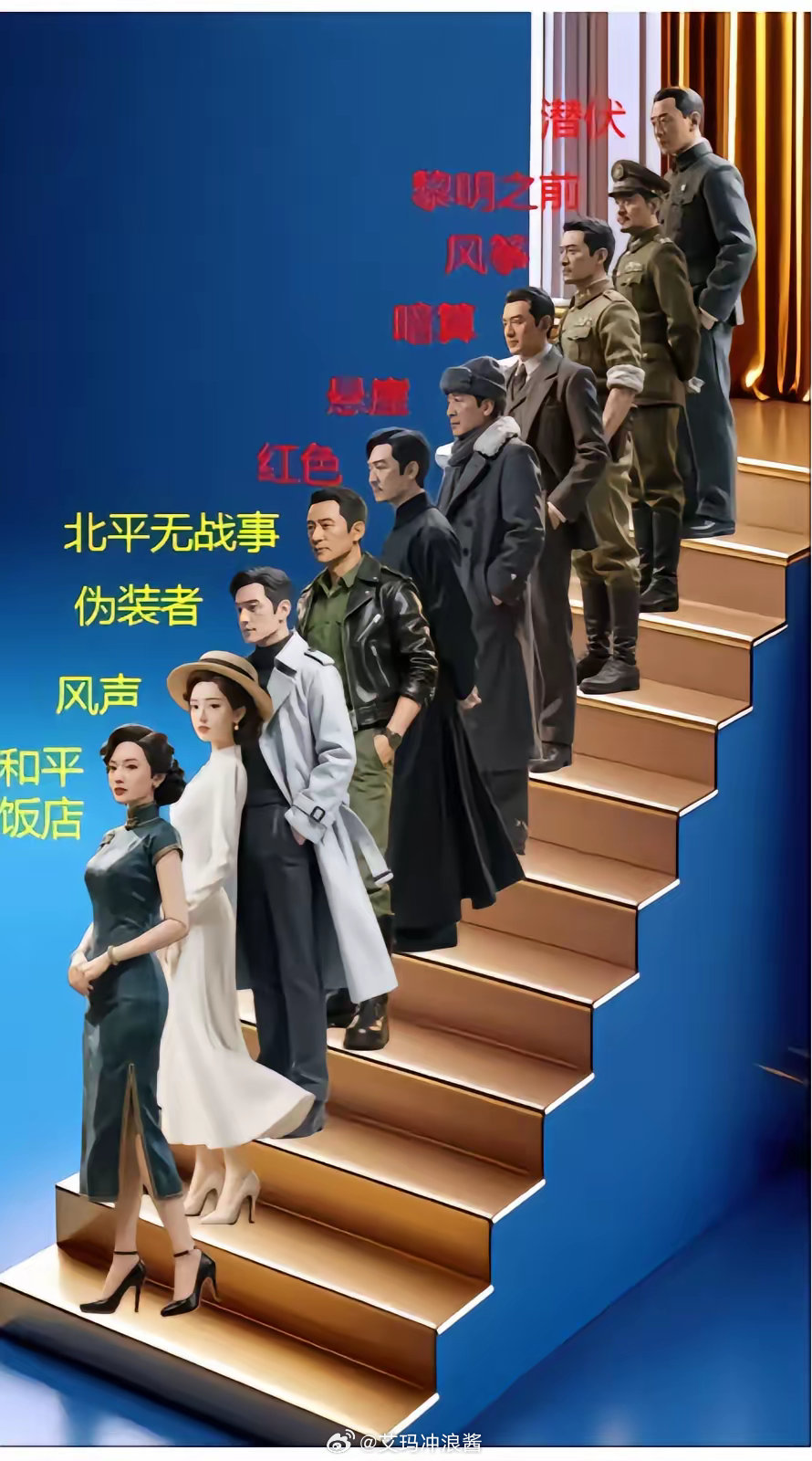网友排的谍战片排名！你认可吗？ ​​​