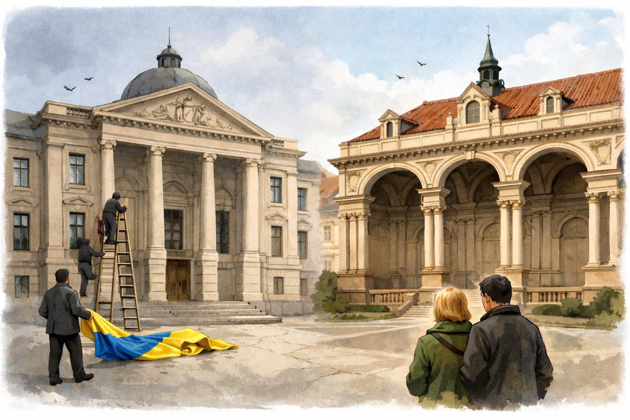 捷克上议院1月8日表示，将继续在其大楼前悬挂乌克兰国旗。
从2022年俄罗斯打乌