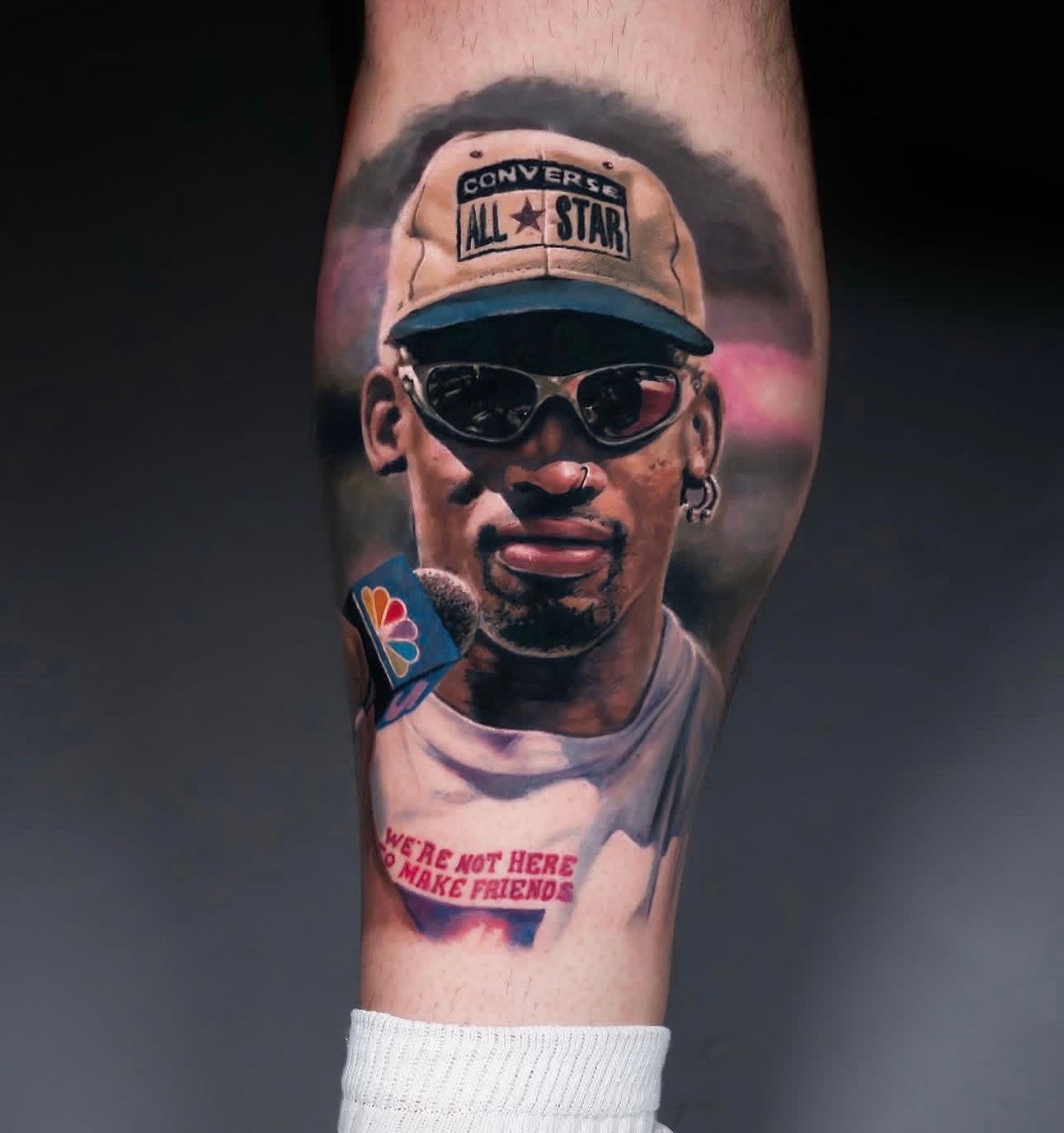 篮天下 大虫纹身！Images via vanboik_ 林诗栋止步男单8强