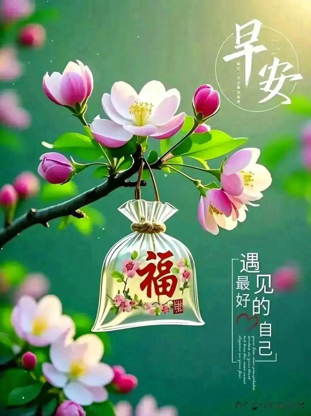 大家早上好，周日早安☀️

清晨送上满满祝福，把健康、快乐、平安与好运都送到你身