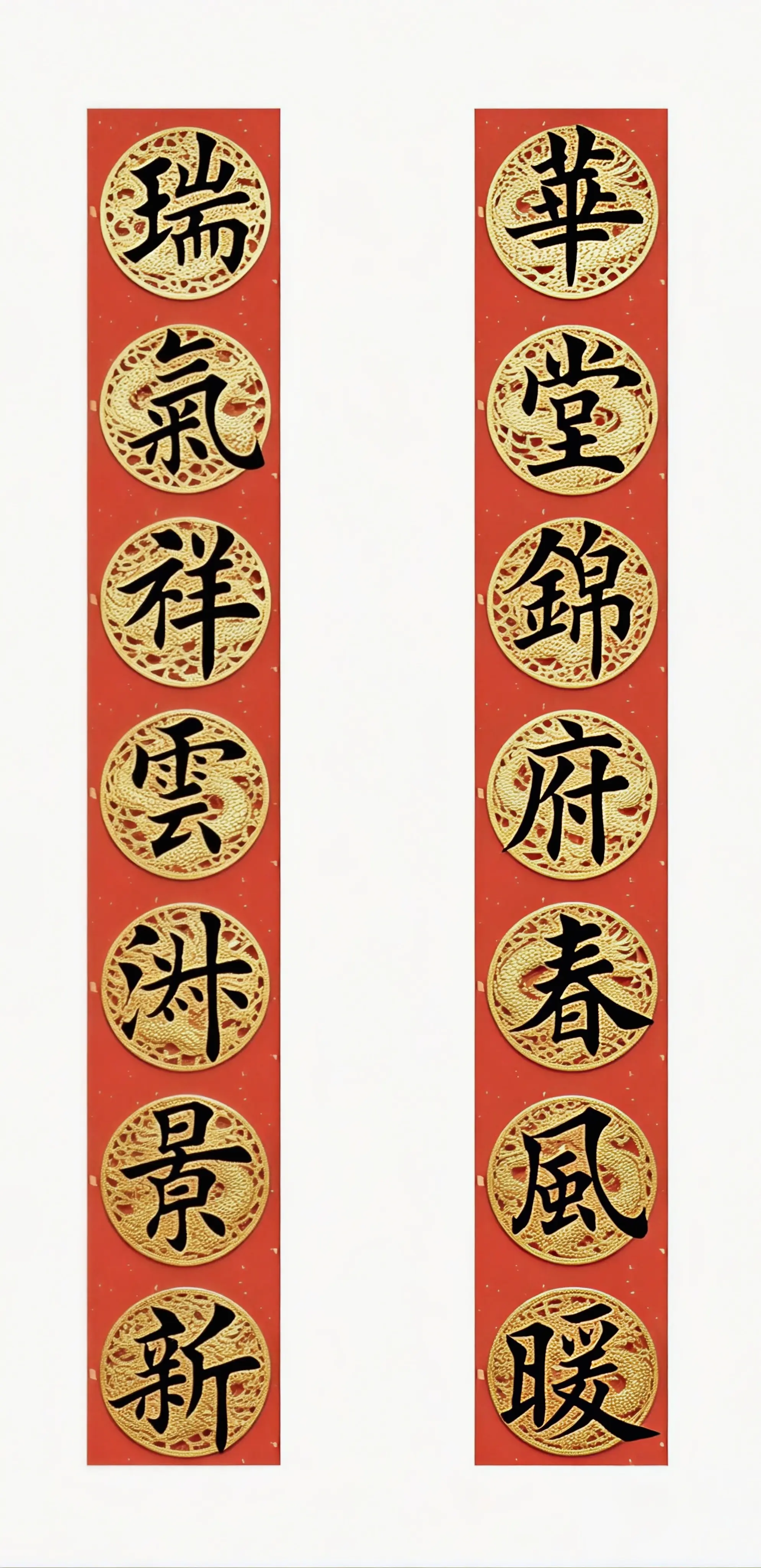 2026马年对联系列。