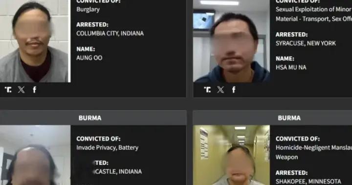 美国公布“全球最恶劣罪犯名单”，30名缅甸人赫然在列