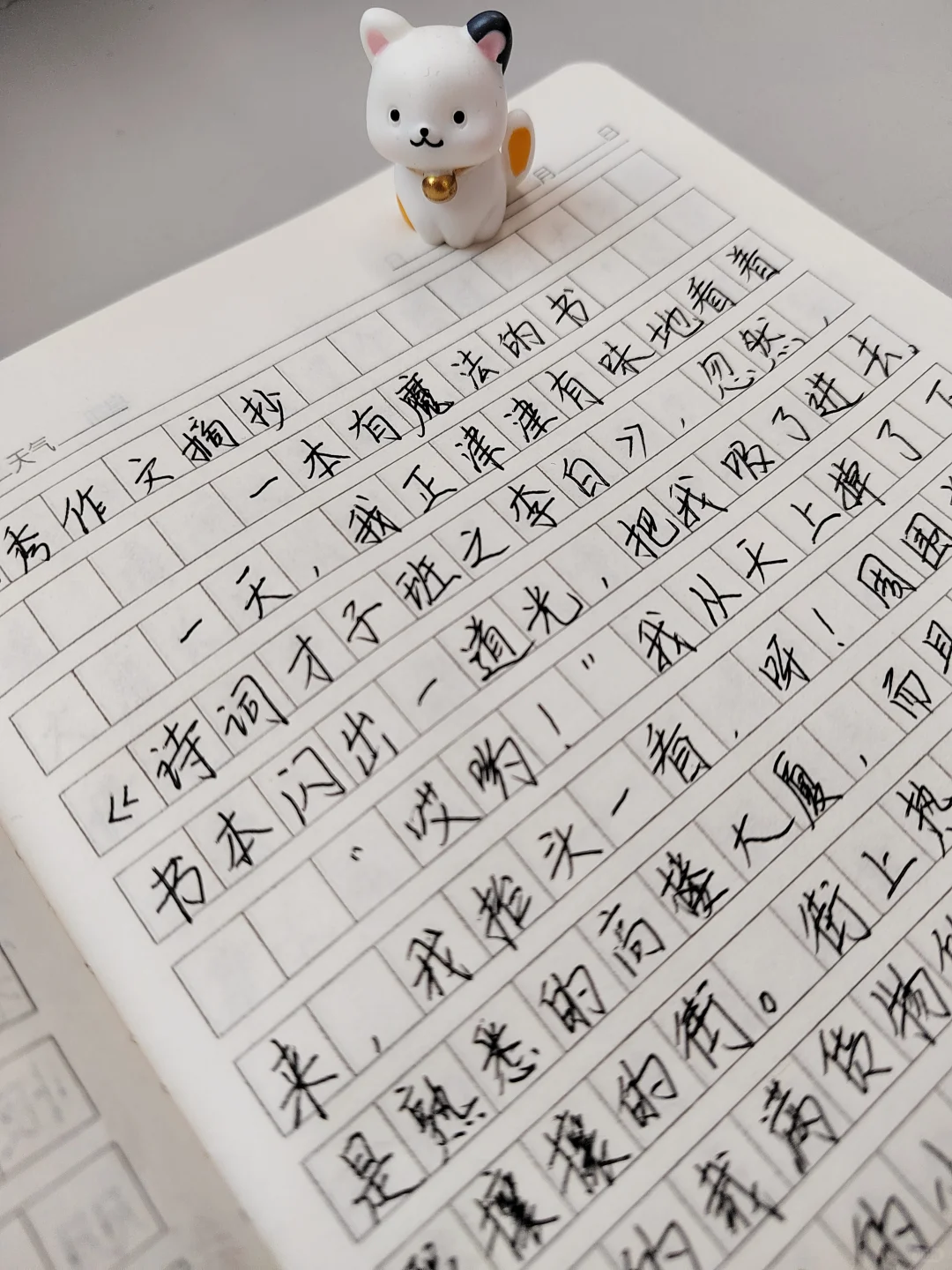 优秀作文摘抄《一本有魔法的书📚》