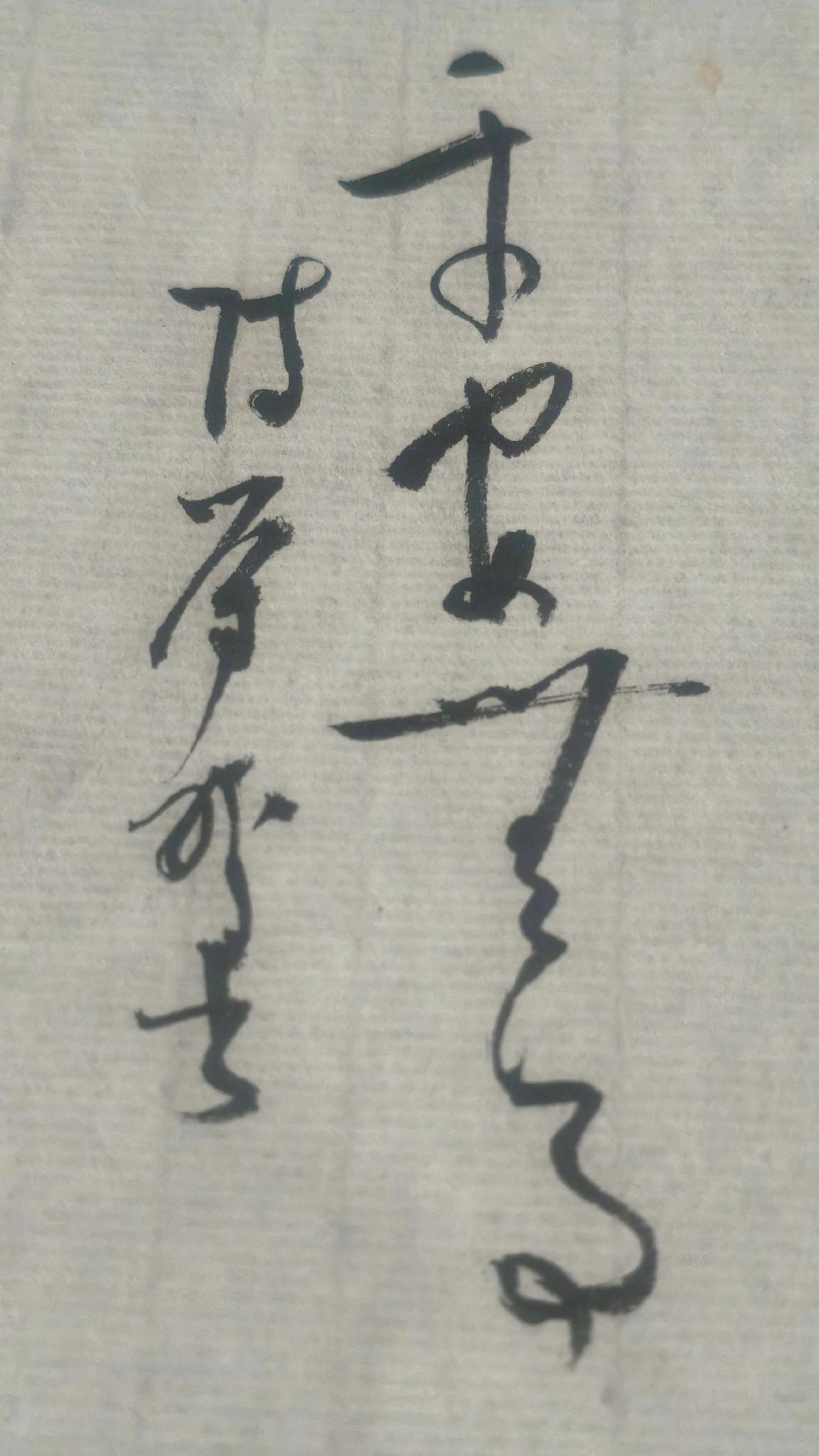 正确的答案写出来评论区聊聊，第四个字读啥，为什么是这种草法呢？学习书法 写字是一