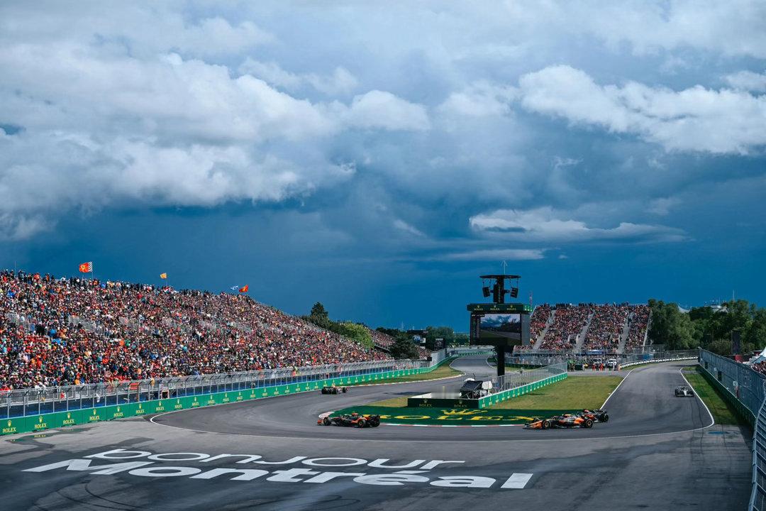 标2026F1加拿大站冲刺排位赛上演“星球大战”！梅奔断层领跑统治级表现，迈凯伦