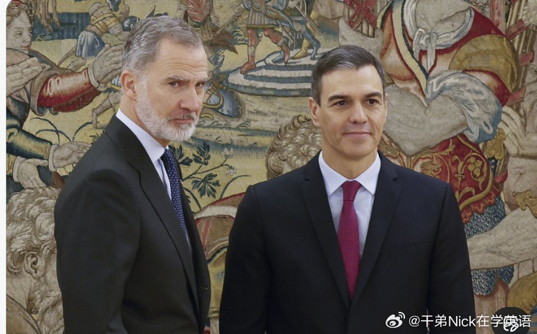 西班牙首相桑切斯确认他将前往新泽西参加西班牙对阿根廷的世界杯决赛。费利佩六世国王