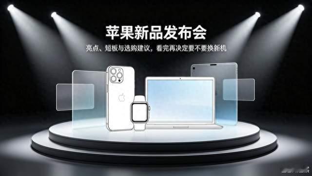 苹果新品发布会：亮点、短板与选购建议，看完再决定要不要换新机