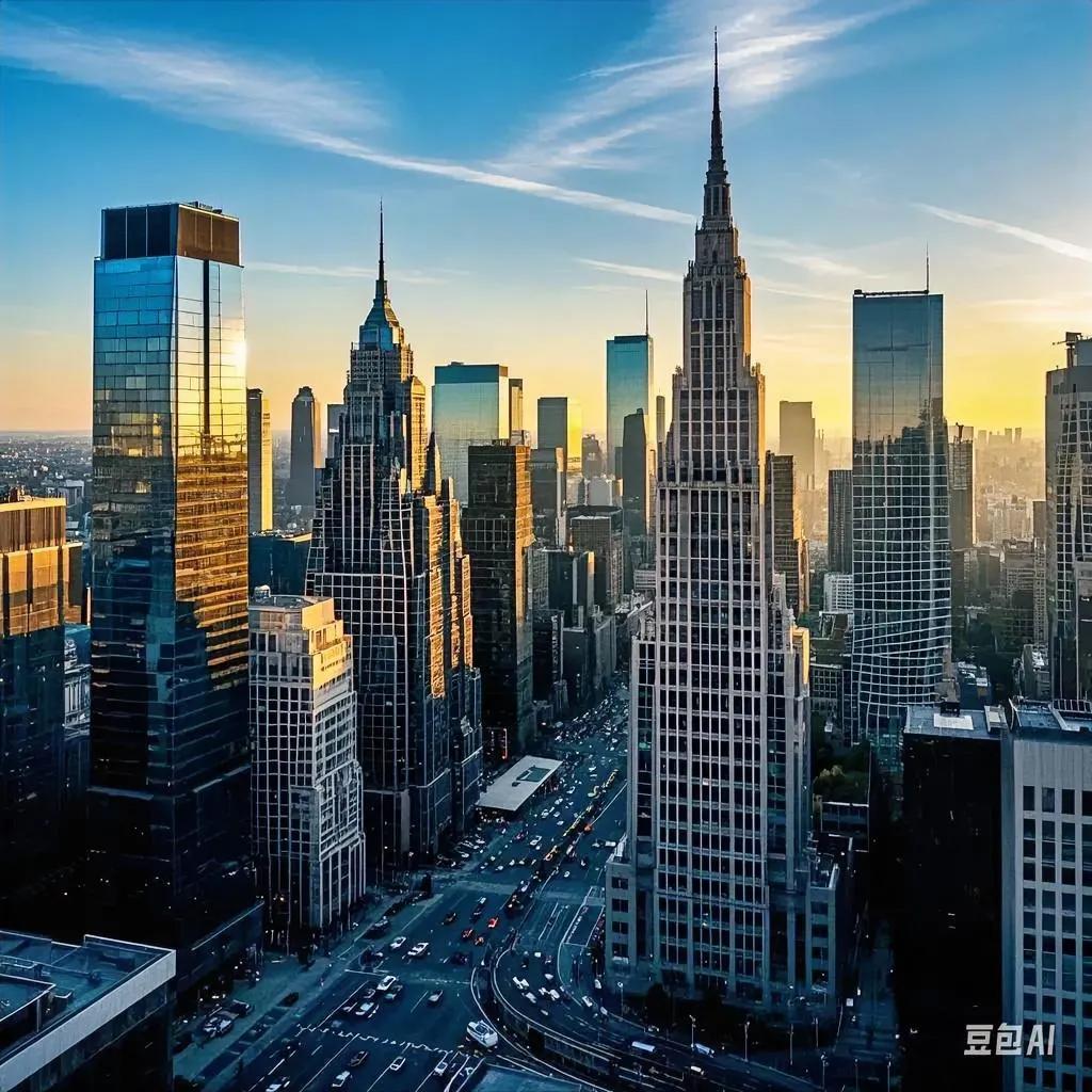 拍一张我的城市美景我的城市我的家乡高耸入云的建筑物隽隽嚷嚷的人群马路上的小汽车穿