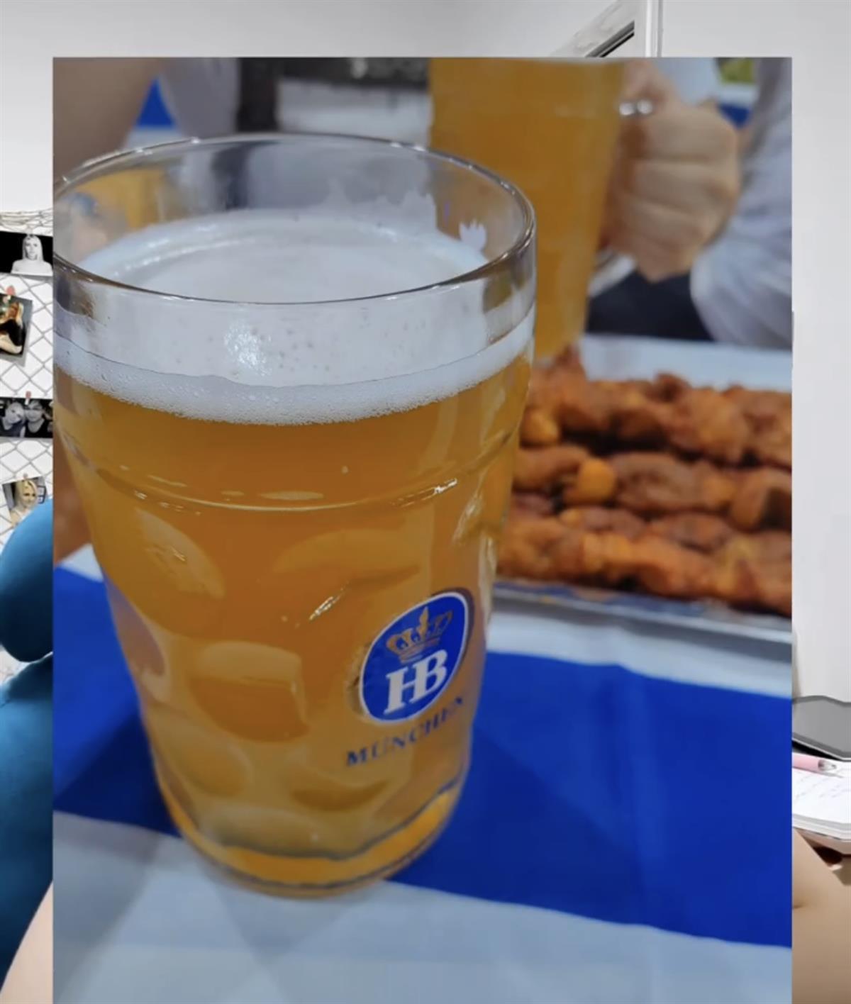 外国女子吐槽青岛啤酒节啤酒发酸羊肉疑似掺假，商家称其言论不实已发通告，要追究她的